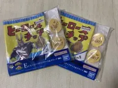 2点セット　一番くじ　ヒーローズチップケース＆クリップ オールマイト　ヒロアカ