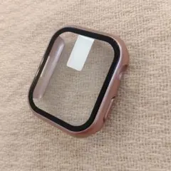 Apple Watch ケース 45mm ローズゴールド 全面保護 カバー