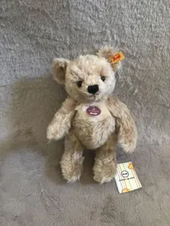 シュタイフ貴重品新品未使用ぬいぐるみ 藤原ヒロシの「フラグメント」×「シュタイフ」第5弾 ツキノワグマの