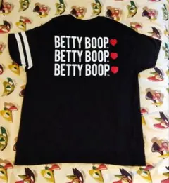 BETTY BOOP Tシャツワンピ　チュニックT　ブラック