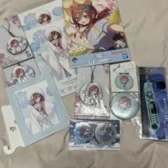 五等分の花嫁　中野三玖 バッジ・キーホルダー他セット