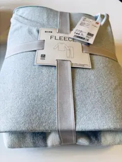 ユニクロ　フリース長袖パジャマ 160cm スカイブルー