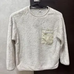 UNIQLO フリース トップス 130cm クリーム