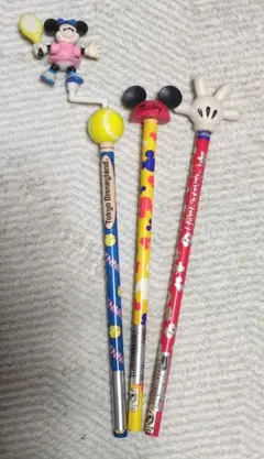 東京ディズニーランドミニーちゃんレトロ 鉛筆3本セット期間限定お値下げしました