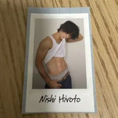 INI 写真集 西洸人 タワレコステッカー