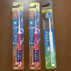 クリニカPRO、OCH-TUNE FASTライオン歯ブラシ 3本セット