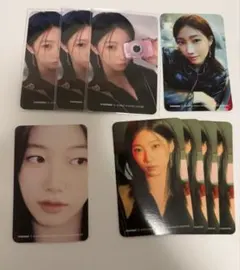 LE SSERAFIM カズハ dicon 9枚 ラントレ トレカ