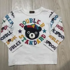 ミキハウス ダブルビー 100cm ロンT