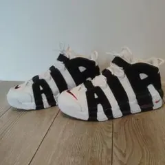 ナイキ　エアモアアップテンポ　モアテン　ゼブラ　28cm