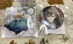 カプくじ ストリートファイター にじさんじ 叶 缶バッジ キーホルダー