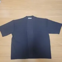 メンズ　カーディガン風　トップス黒