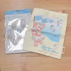ディズニーシー25周年　ダッフィー アンドフレンズ　トートバッグ　シェリーメイ