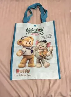 ダッフィー　ジェラトーニ　ショッピングバッグ　ディズニーシー