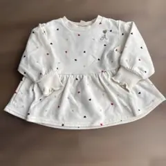 新品未使用★ハート柄トレーナー 90cm