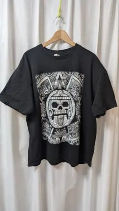 メキシコアステカカレンダー大判プリント. 2XL (US) 5L ( JP)