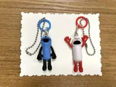 【新品】パペットスンスンノンノン　つまんでつなげてマスコットキーホルダ　めじるし