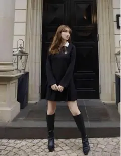 Herlipto♡Polo Pleated Mini Dress M