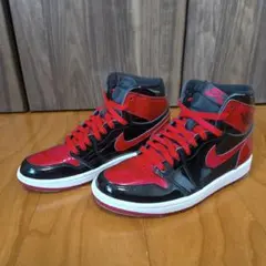 Nike AirJordan1 Patent Bred パテントブレッド