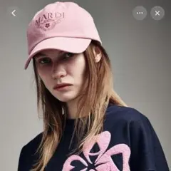 Mardi Mercredi マルディ　ピンク ベースボールキャップのサムネイル