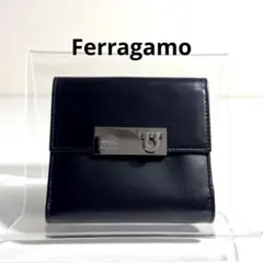 く*ー様 Ferragamo フェラガモ 2つ折り財布 コンパクトウォレット ガのサムネイル