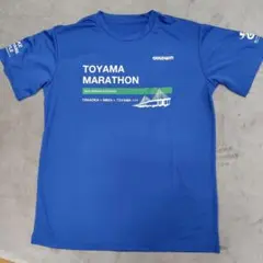 TOYAMA MARATHON ランニングシャツ Lサイズ 富山マラソン