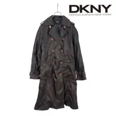 11T301☆ DKNY 中綿 トレンチコート ロングコート アウター 秋冬 Mのサムネイル