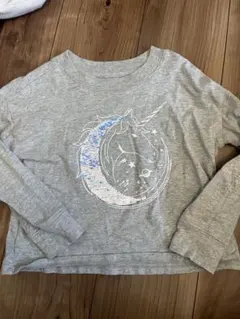 GAP 110 スパンコール　トップス　ユニコーン