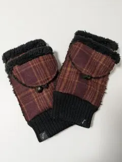 指なし手袋・ミトン　スエード