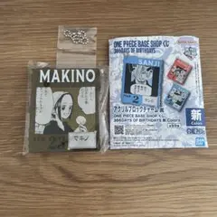 ONE PIECE ワンピース アクリルブロックチャーム　一番くじ　マキノ