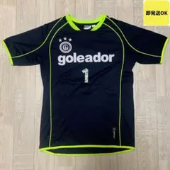 【美品】ゴレアドール goleador T シャツ ネイビー L 花柄のサムネイル