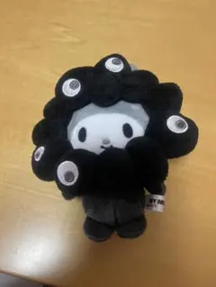 ミャクミャク なりきり マイメロ ブラック カラビナ 黒 サンリオ ぬいぐるみ