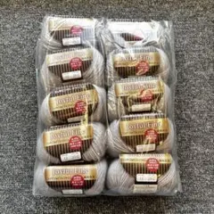 【新品未使用】ニッケジョイフルファイン ウール100％ 10玉