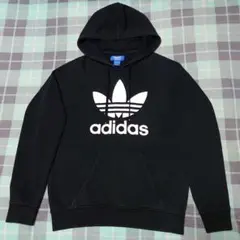 【adidas】アディダス オリジナルス トレフォイル ロゴ プリント パーカー