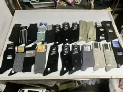 メンズソックス　色々まとめて23足　新品　★お268
