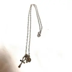 AMP JAPAN アンプジャパン シルバー925 アンカー 十字架 ネックレス