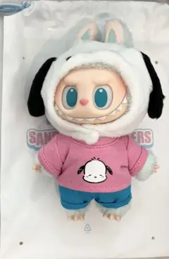 POPMART ラブブ×サンリオ　ポチャッコ　ぬいぐるみ　ポップマート　2