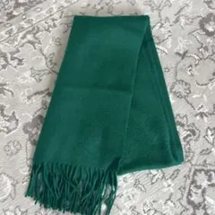 dunhill カシミヤマフラー グリーンのサムネイル