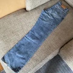 EURO LEVI'S 507 04 W32 ブーツカット 独特ブルー トルコ製 - メルカリ