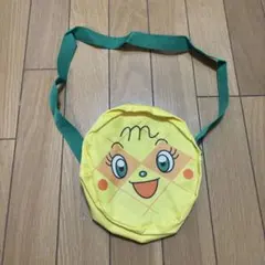 メロンパンナちゃん　ショルダーバッグ　かばん　アサヒ　非売品　黄色　アンパンマン
