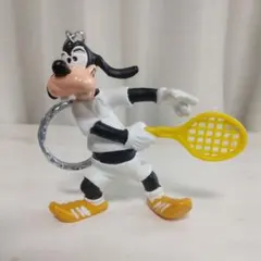 ディズニー　グーフィー　テニス　キーホルダー　レトロ