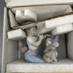 【LLADRO】おめかししようね　専用箱付き 2026年最新】LLADROおめかししようねの人気アイテム - メルカリ