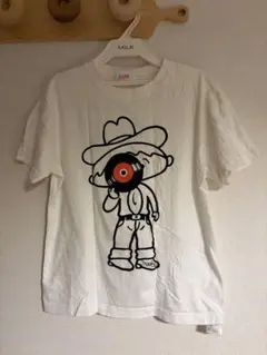 レコスケくん　BEAMS RECORDS Tシャツ ホワイト