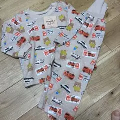 トミカトム　キルトパジャマ　90のサムネイル