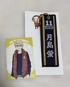 ハイキュー タイトーくじ 月島蛍 フライトタグ(アニメイト特典付き)のサムネイル