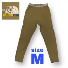 グッチ × ノースフェイス　コラボ　トラックパンツ　キャメル　M　国内正規品