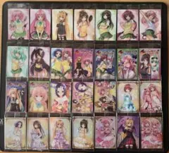 ToLOVEる とらぶる ウエハース コンプ 全32種 sr ヤミ ララ モモ