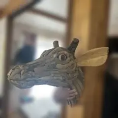 アニマルヘッド壁掛け