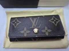 【未使用】ルイヴィトン ミュルティクレ4 M62631 モノグラム キーケース