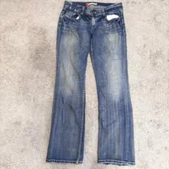 BKE ブーツカットデニム　フレア　海外古着 ヴィンテージ【32x31.5】