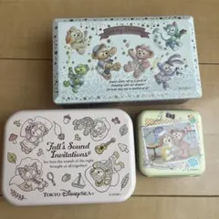 ディズニー ダッフィー＆フレンズ お菓子缶